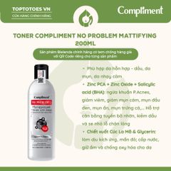 Toner Compliment No Problem - Mattifying 200ml