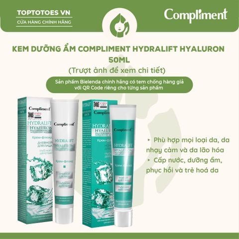 Kem dưỡng ẩm Compliment Hydralift Hyaluron 50ml