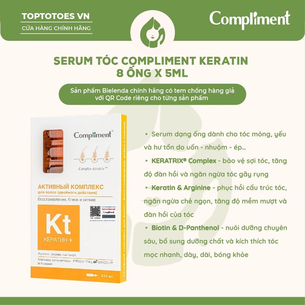 Xịt & Serum tóc Compliment