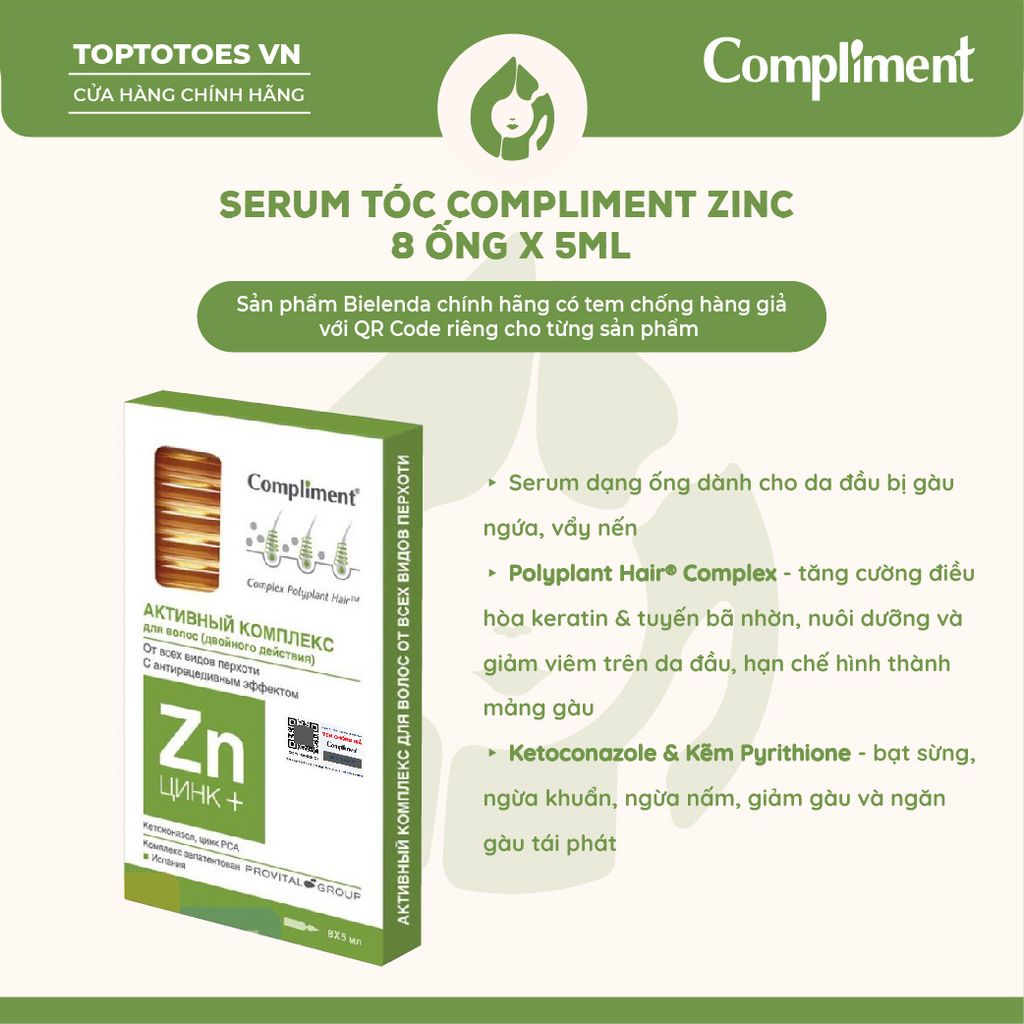 Xịt & Serum tóc Compliment