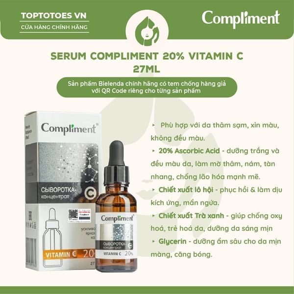 Serum Compliment 20% Vitamin C 27ml