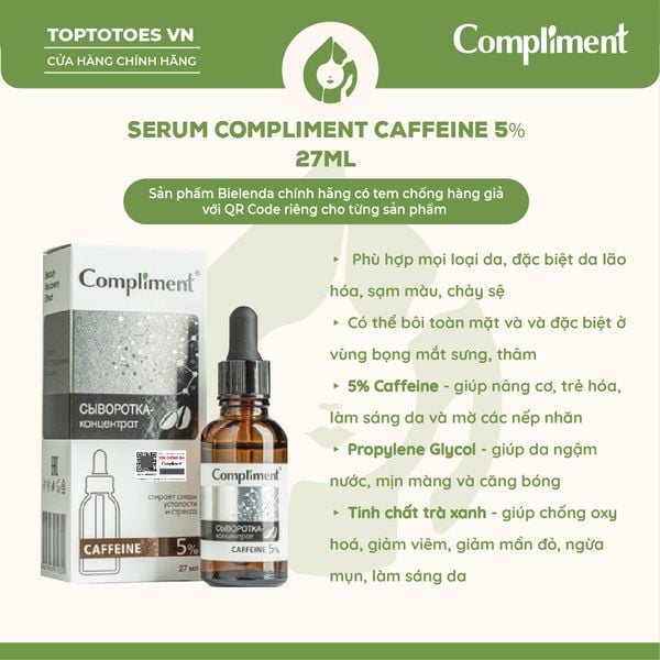 Serum Compliment 5% Caffeine 27ml