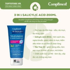 Gel rửa mặt Compliment No Problem