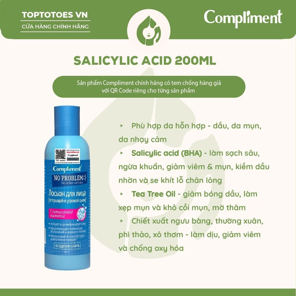 Toner Compliment No Nroblem