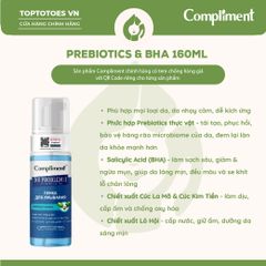 Foam rửa mặt Compliment No Problem 160ml