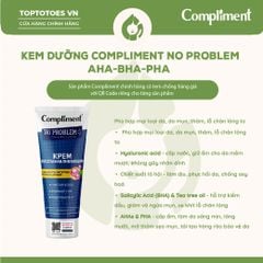 Kem dưỡng Compliment No Problem AHA-BHA-PHA-Tea Tree 50ml