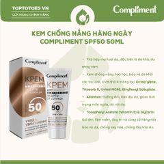 Kem chống nắng hàng ngày Compliment SPF50 50ml