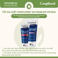 Tẩy da chết Compliment No Problem với BHA