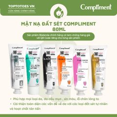 Mặt nạ đất sét Compliment 80ml