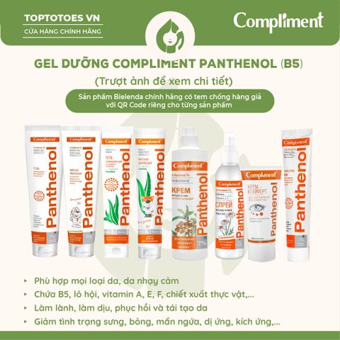 Cooling Gel 7% Panthenol (B5) Compliment
