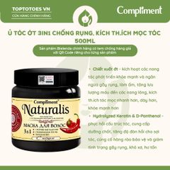 Ủ tóc Compliment Naturalis 500ml