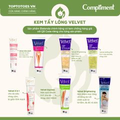 Kem tẩy lông Velvet