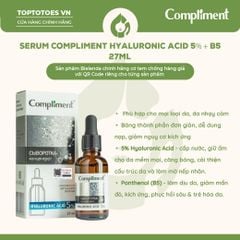 Serum Compliment Hyaluronic Acid 5% + B5 27ml