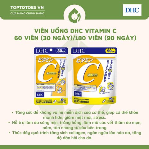 Viên uống DHC Vitamin C