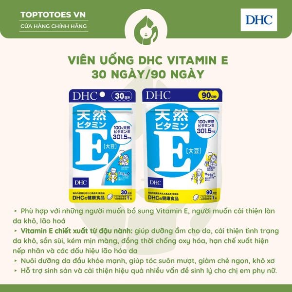 Viên uống DHC Vitamin E