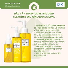 Dầu tẩy trang Olive DHC Deep Cleansing Oil