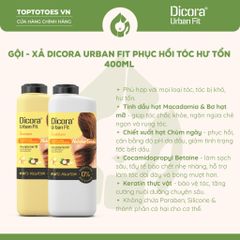 Dầu xả Dicora Urban Fit chiết xuất tinh dầu Maccadamia dành cho tóc hư tổn 400ml