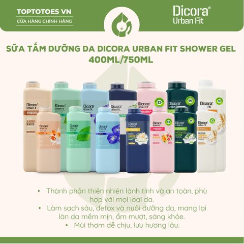 Sữa tắm Dicora Urban Fit Shower Gel