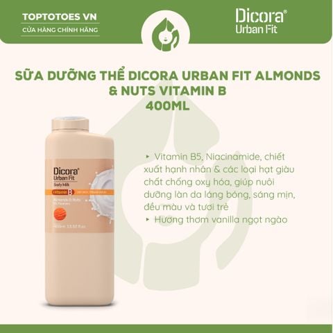 Sữa dưỡng thể Dicora Urban Fit