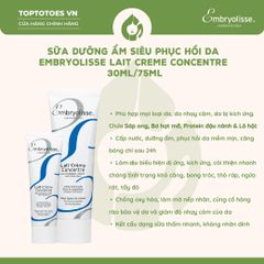 Sữa Dưỡng Ẩm Siêu Phục Hồi Da Embryolisse Lait Creme Concentre 30ml/75ml