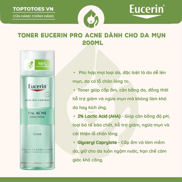 Toner Eucerin Pro Acne Toner 200ml