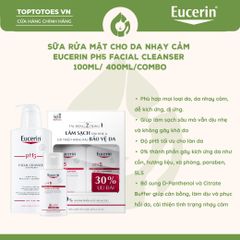 Sữa rửa mặt Eucerin Facial Cleanser PH5 Sensitive Skin