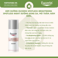 Kem Dưỡng Eucerin Spotless Brightening Night Cream 50ml