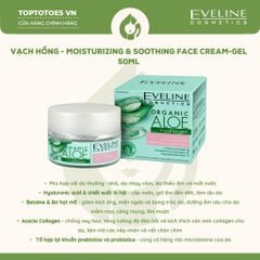 Kem dưỡng Eveline Organic Aloe + Collagen 3in1 50ml
