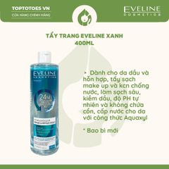 Nước tẩy trang Eveline Facemed+ Micellar 3 in 1