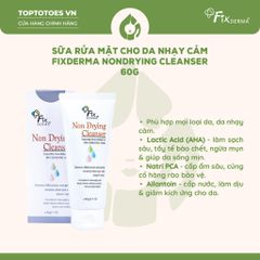 Sữa rửa mặt Fixderma Non Drying Cleanser 60g