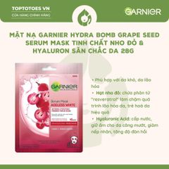 Mặt nạ giấy Garnier Serum Mask 28g
