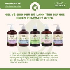 Dung dịch vệ sinh phụ nữ dạng gel Green Pharmacy 370ml
