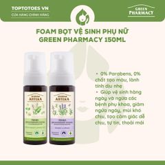 Dung dịch vệ sinh phụ nữ dạng foam Green Pharmacy 370ml