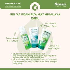Gel/ Foam rửa mặt Himalaya