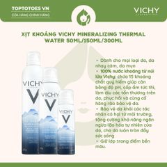 Xịt khoáng Vichy Mineralizing Thermal Water