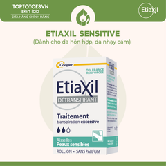 Lăn khử mùi, giảm mồ hôi Etiaxil 15ml