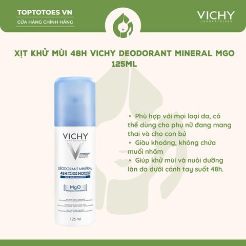 Lăn/Xịt khử mùi Vichy