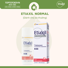 Lotion Etiaxil khử mùi, ngăn mồ hôi tay chân 100ml - Cho da thường (nhãn hồng)