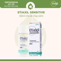 Lotion Etiaxil khử mùi, ngăn mồ hôi chân & bàn tay cho da nhạy cảm 100ml (nhãn xanh)