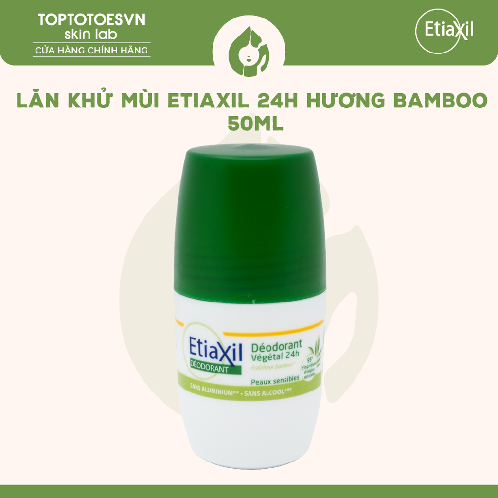 Lăn khử mùi hằng ngày Etiaxil Deodorant Roll-On 40ml/50ml
