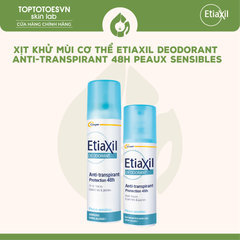 Xịt khử mùi cơ thể Etiaxil Deodorant Anti-Transpirant 48H 100ml/150ml