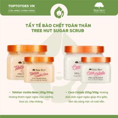 Tẩy da chết cơ thể Tree Hut Shea Sugar Scrub 255g - Coco Colada