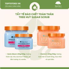 Tẩy da chết cơ thể Tree Hut Shea Sugar Scrub 510g - Vitamin C