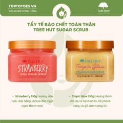 Tẩy da chết cơ thể Tree Hut Firming Sugar Scrub 510g - Tropic Glow