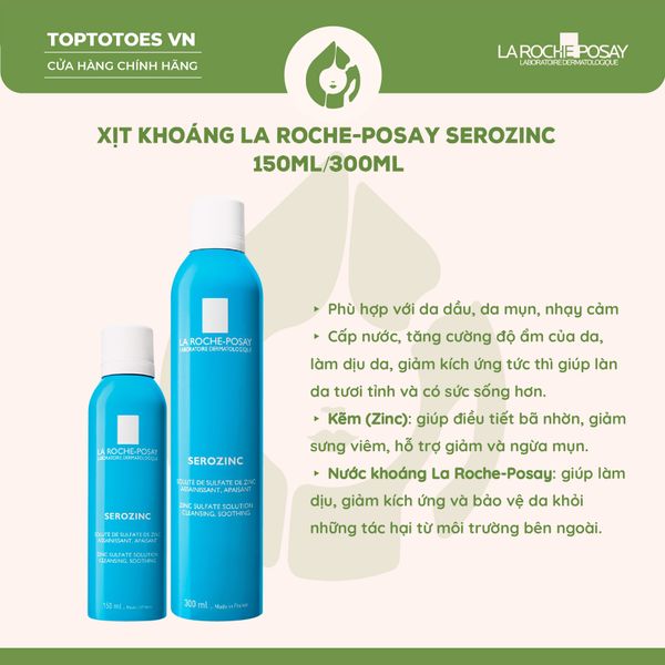 Xịt khoáng La Roche-Posay Serozinc
