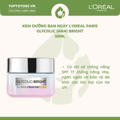 Kem dưỡng ngày/đêm L'Oreal Paris Glycolic (AHA) Bright
