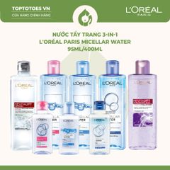 Nước tẩy trang L'Oréal Paris Micellar Water 3-in-1