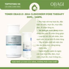 Toner OBAGI 2% BHA Clenziderm MD Pore Therapy