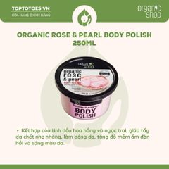 Tẩy da chết cho cơ thể Organic Shop 250ml