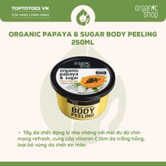 Tẩy da chết cho cơ thể Organic Shop 250ml